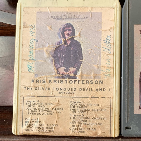 Kris Kristofferson 8 track lot - Picture 5 of 8